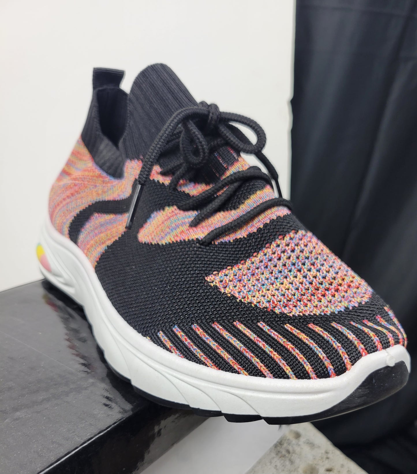 Black Multi Color AIR for Women